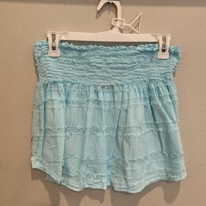Stark aqua skirt